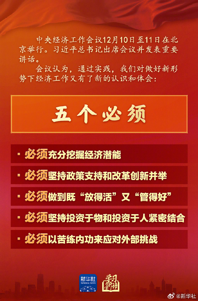 中央经济工作会议在北京举行——习近平发表重要讲话
